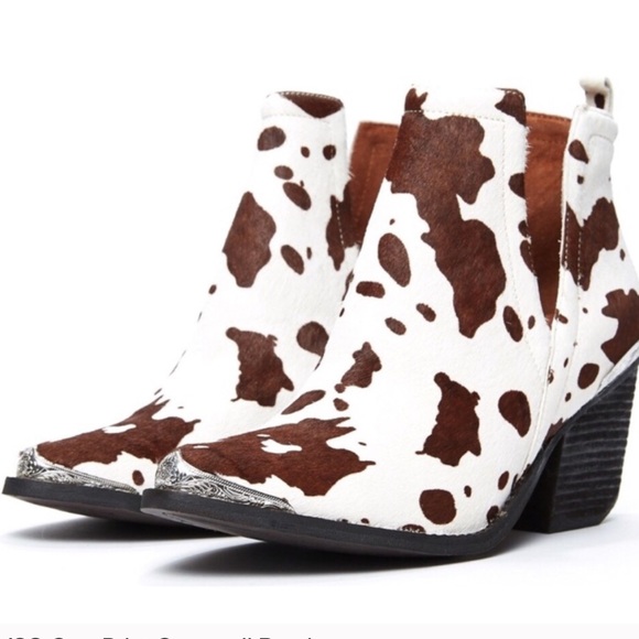Jeffrey Campbell Shoes - Cow print Booties